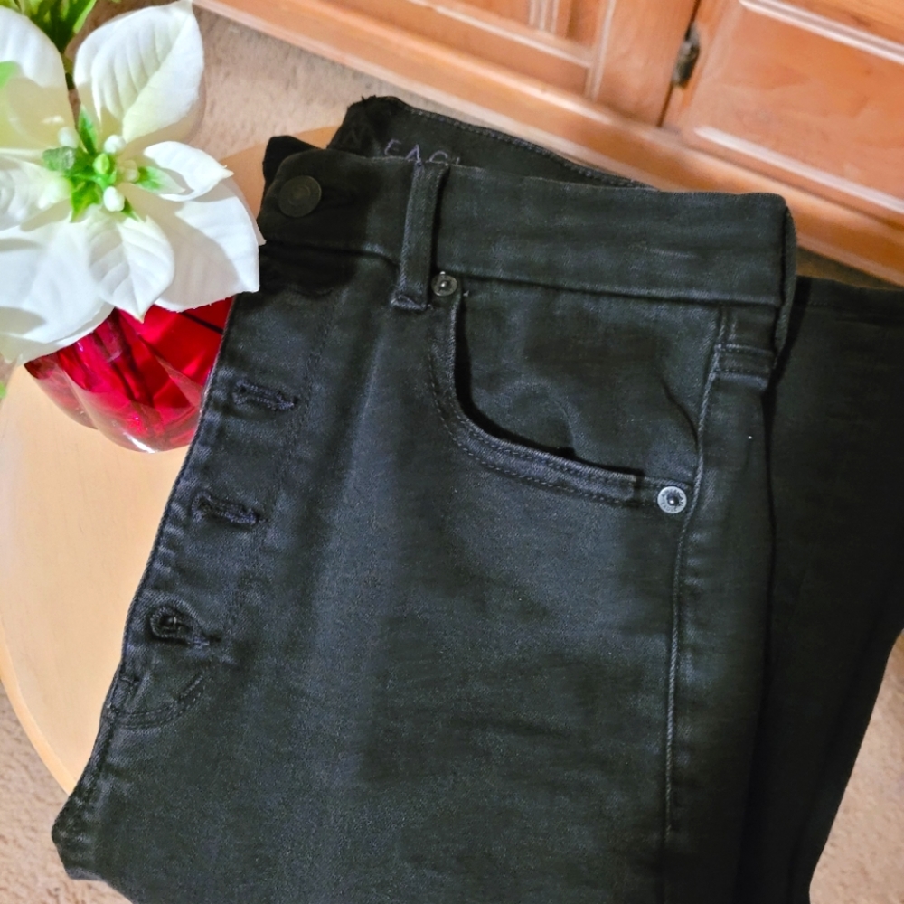 AE high waisted flare jeans